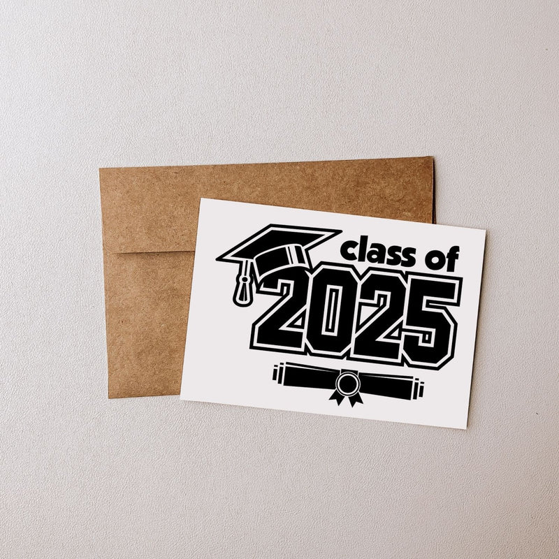 Class of 2025 - Blank Greeting Card