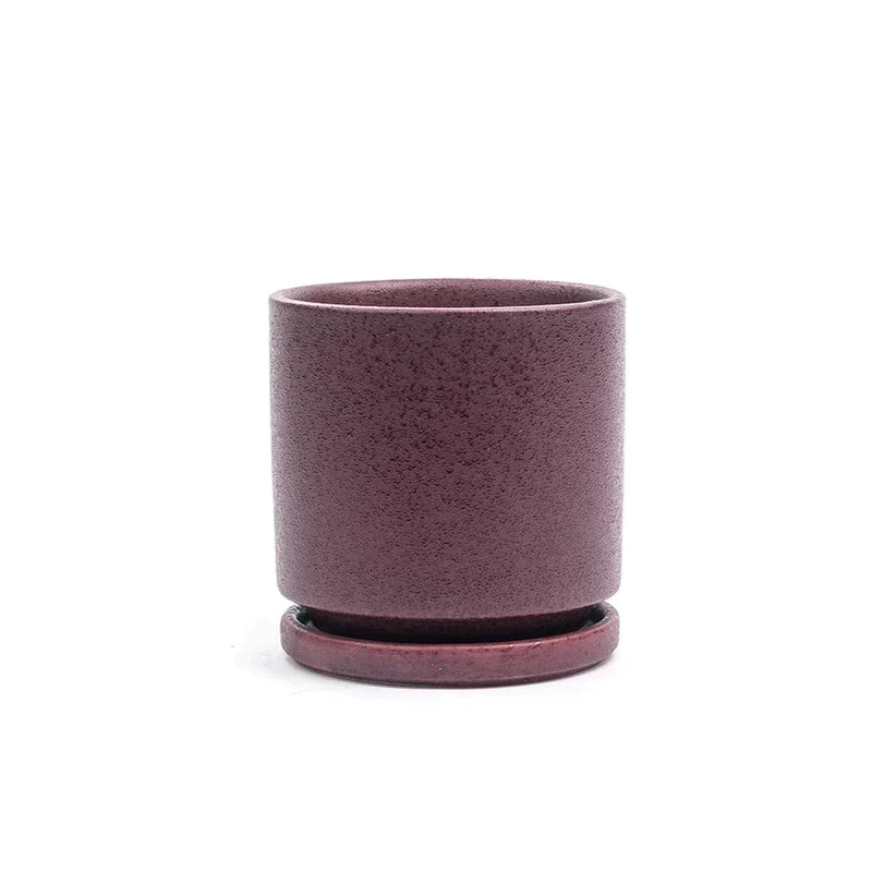 10.5" Bordeaux Gemstone Planter Set - Urban Sprouts