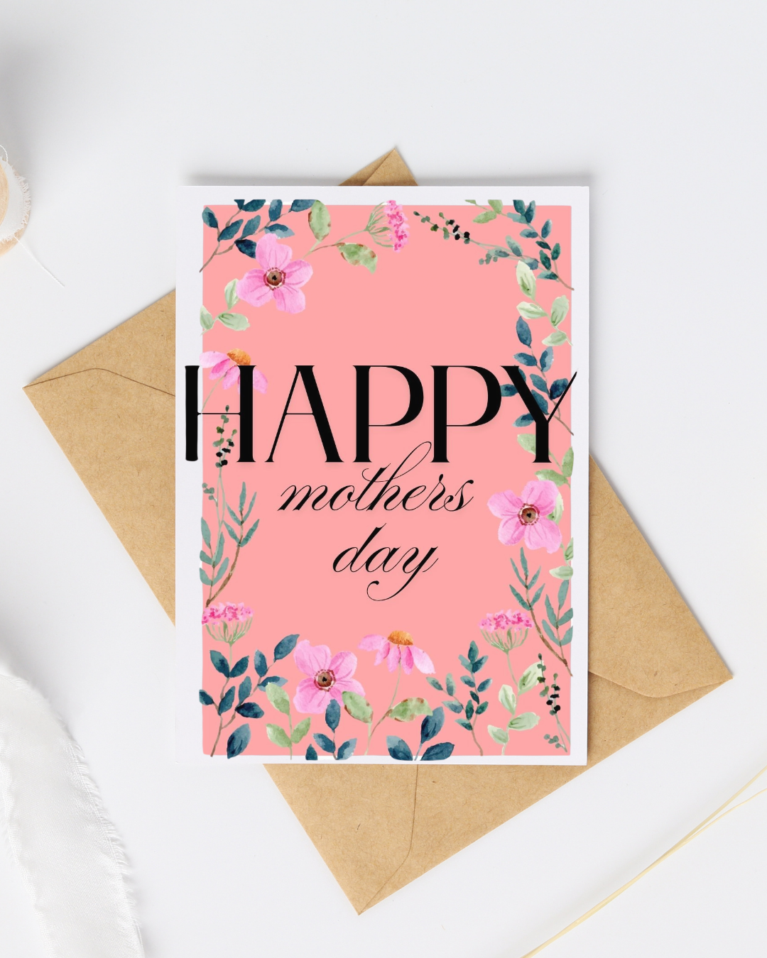 Happy Mothers Day - Blank Greeting Card - Urban Sprouts