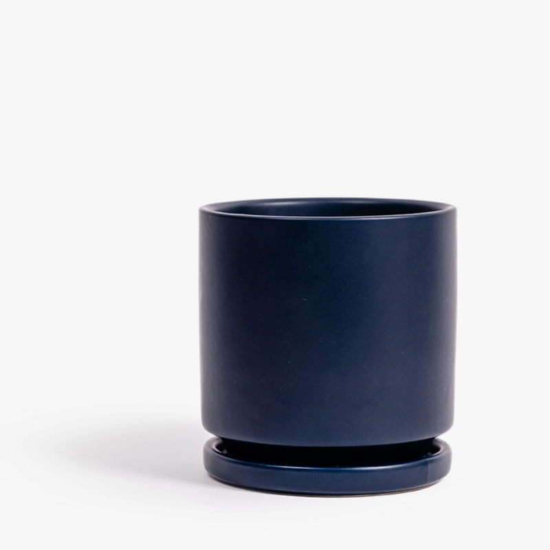 10.5" Indigo Gemstone Planter Set - Urban Sprouts