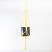 Macrame Plant Hanger - Classic Yellow 36" - Urban Sprouts