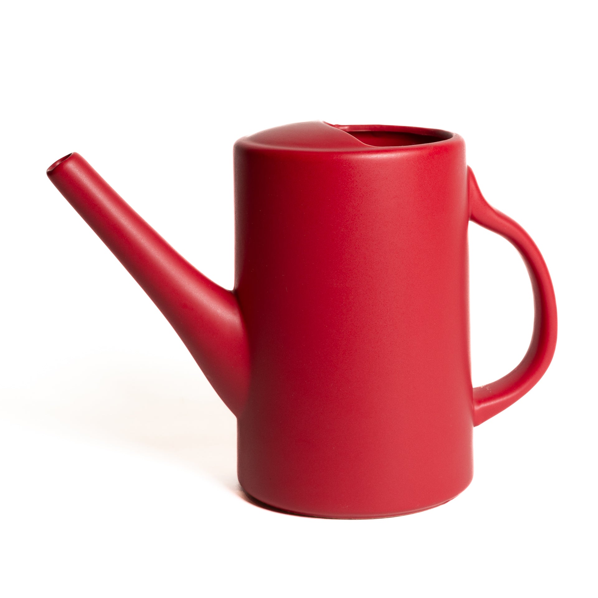 Red Ceramic Watering Can - Urban Sprouts
