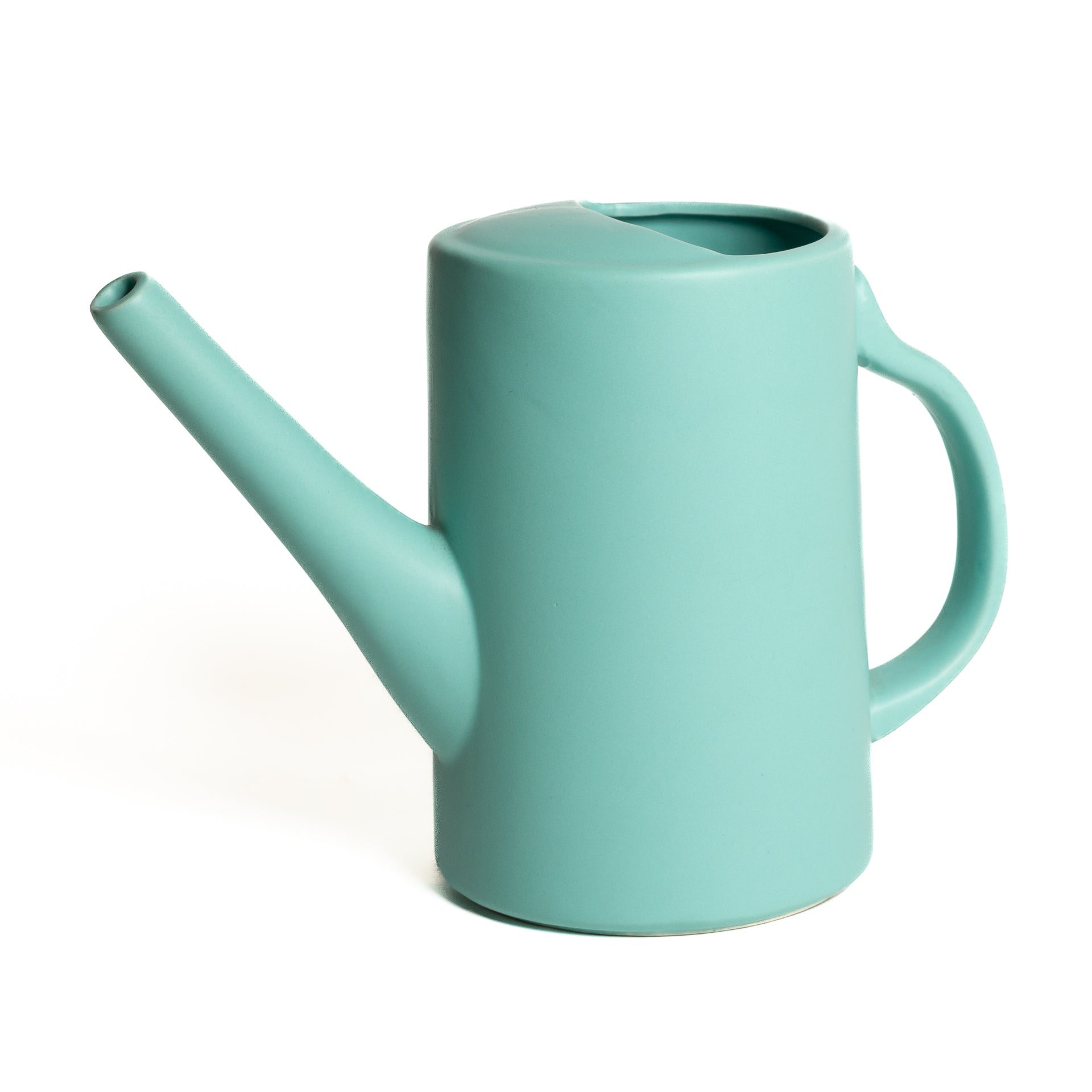 Teal Ceramic Watering Can - Urban Sprouts
