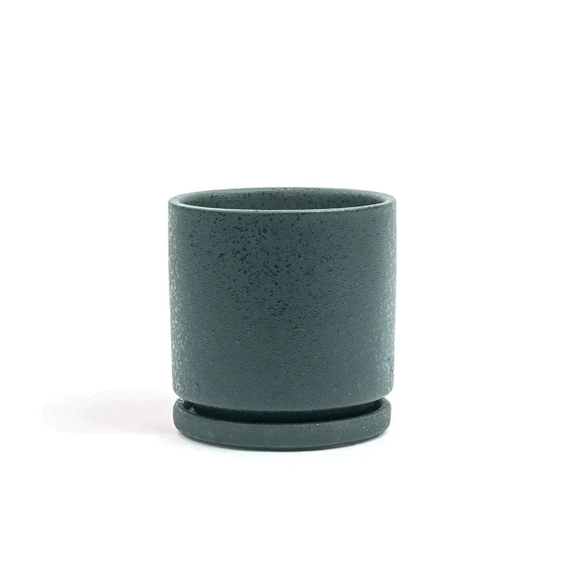 4.5" Forest Green Gemstone Planter Set - Urban Sprouts