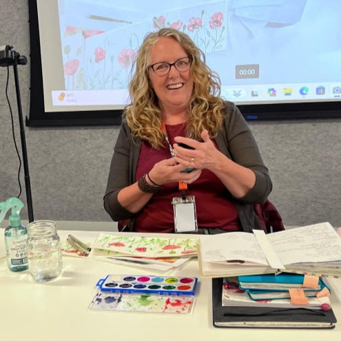 7/25 @ 6:00 Botanical Watercolor Workshop with Jennifer Teeler