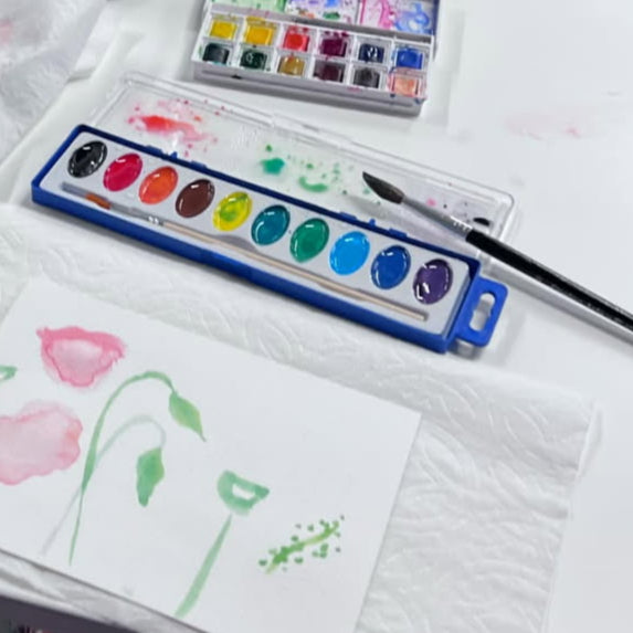 7/25 @ 6:00 Botanical Watercolor Workshop with Jennifer Teeler