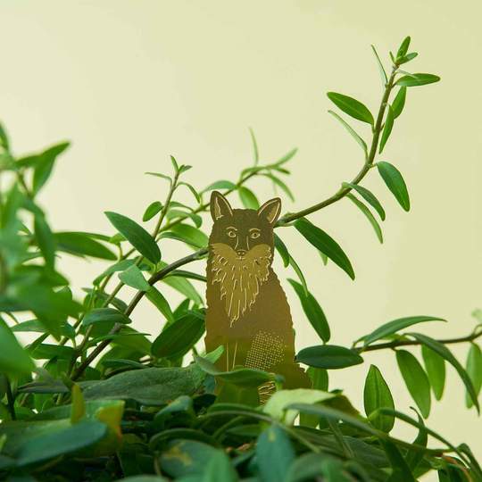 Another Studio for Design Ltd Plant Accessories Fox Foliage Friends