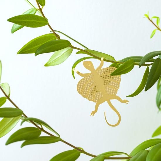 Another Studio for Design Ltd Plant Accessories Flying Lizard Foliage Friends