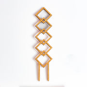 11" Black 5 Diamond Trellis - Urban Sprouts