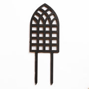 11" Black Lattice Widow Trellis - Urban Sprouts