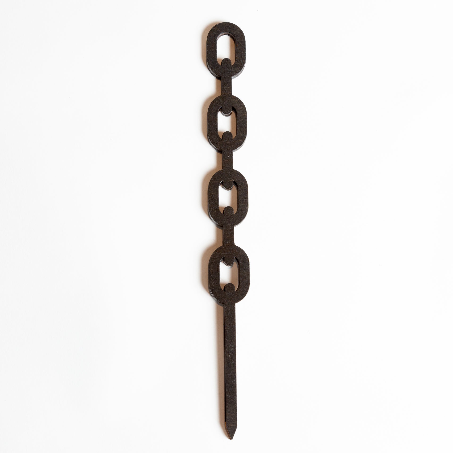 11" Classic Black Chain Link Trellis - Urban Sprouts