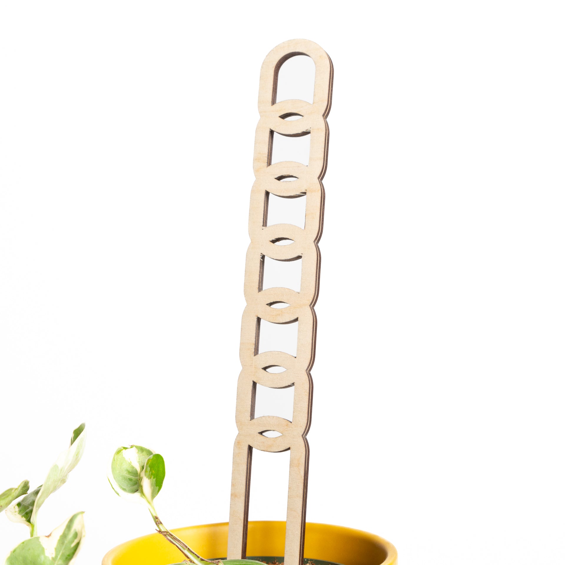 11" Oval Pine Chain Link Trellis - Urban Sprouts