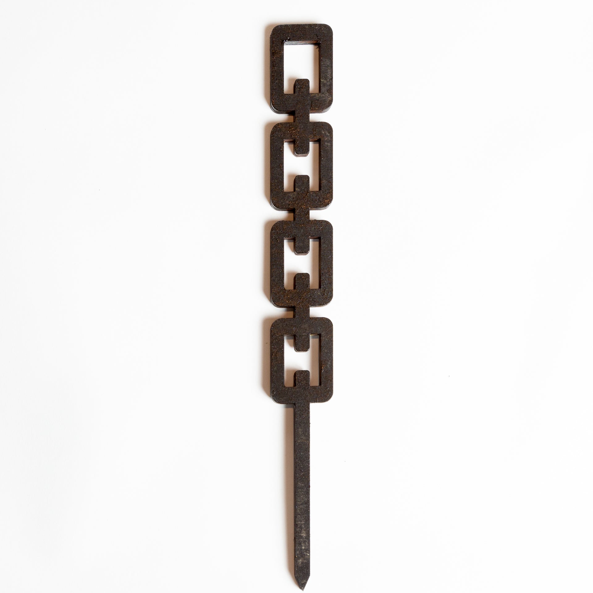 11" Rectangle Black Chain Link Trellis - Urban Sprouts