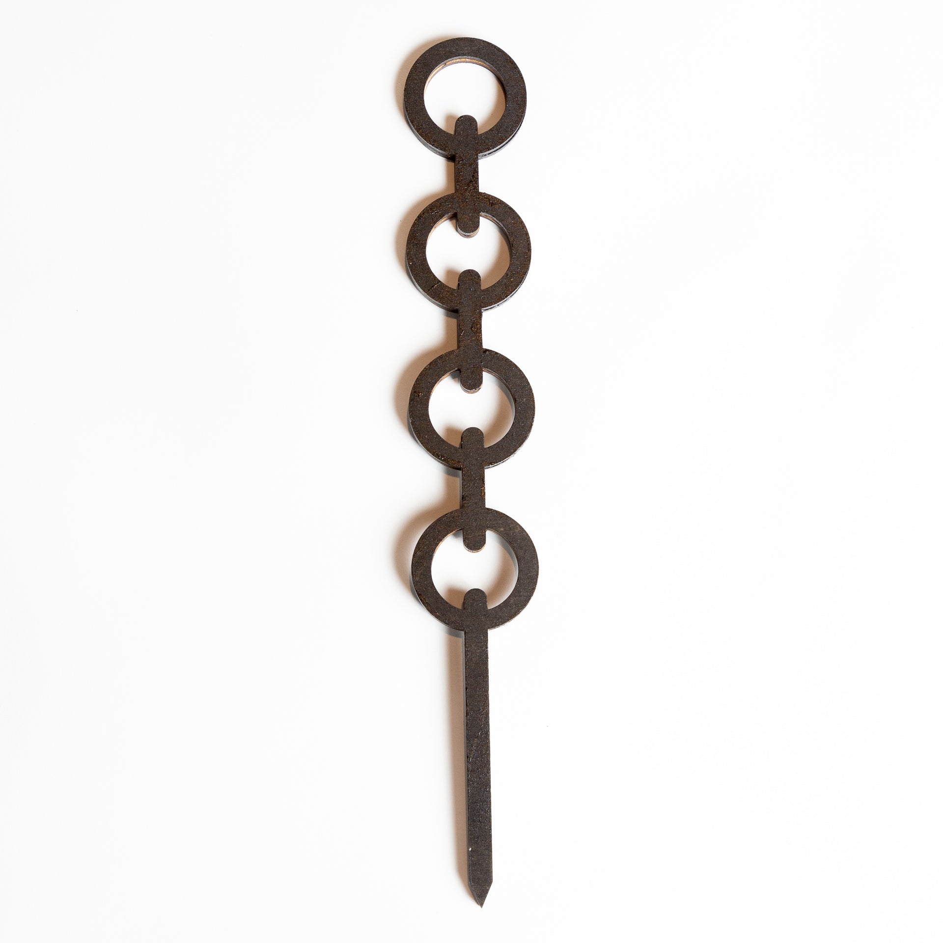 11" Round Black Chain Link Trellis - Urban Sprouts