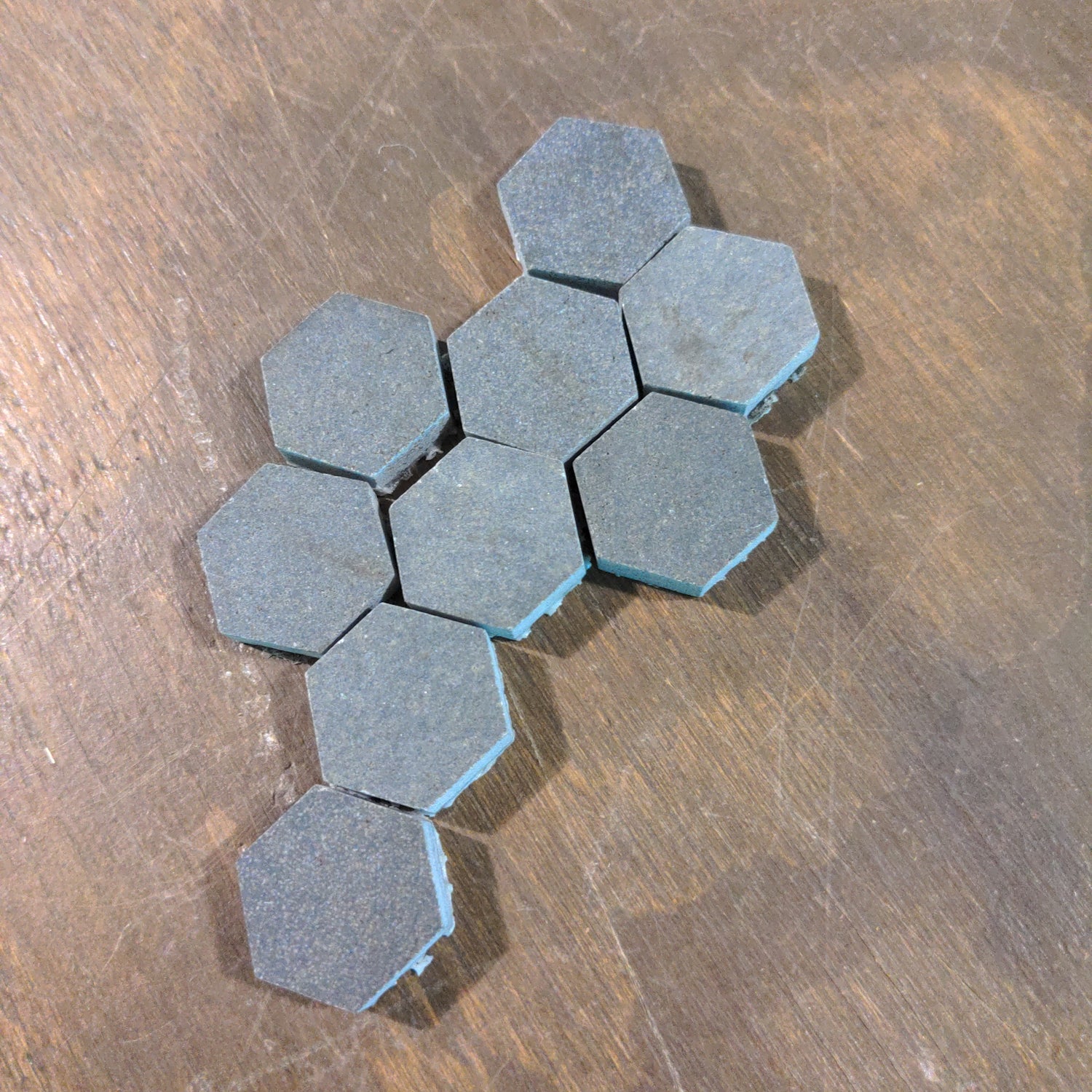 Hexagon stepping stones - Urban Sprouts