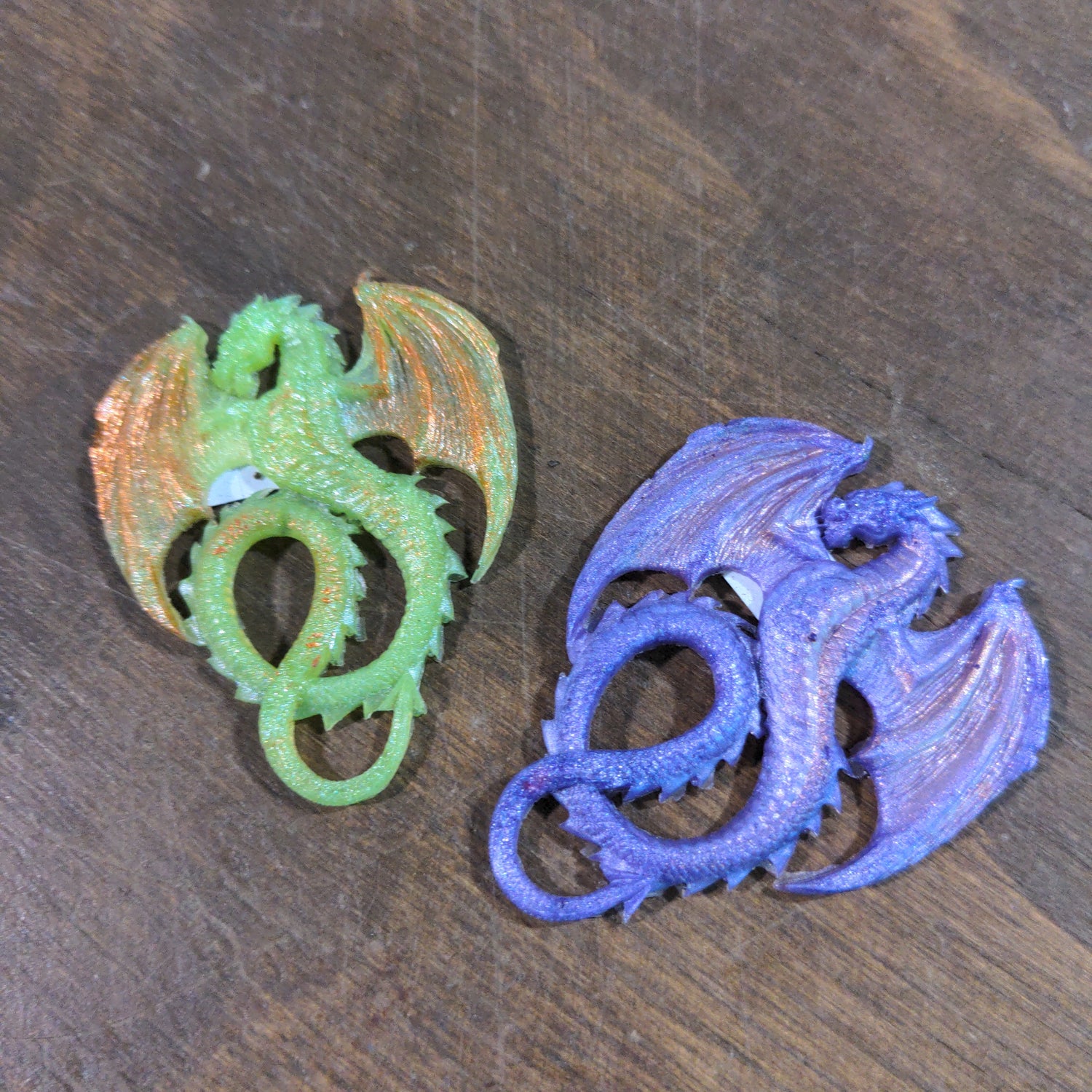 Resin dragons - Urban Sprouts