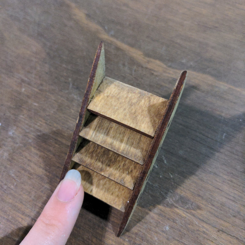 Mini wooden steps - Urban Sprouts