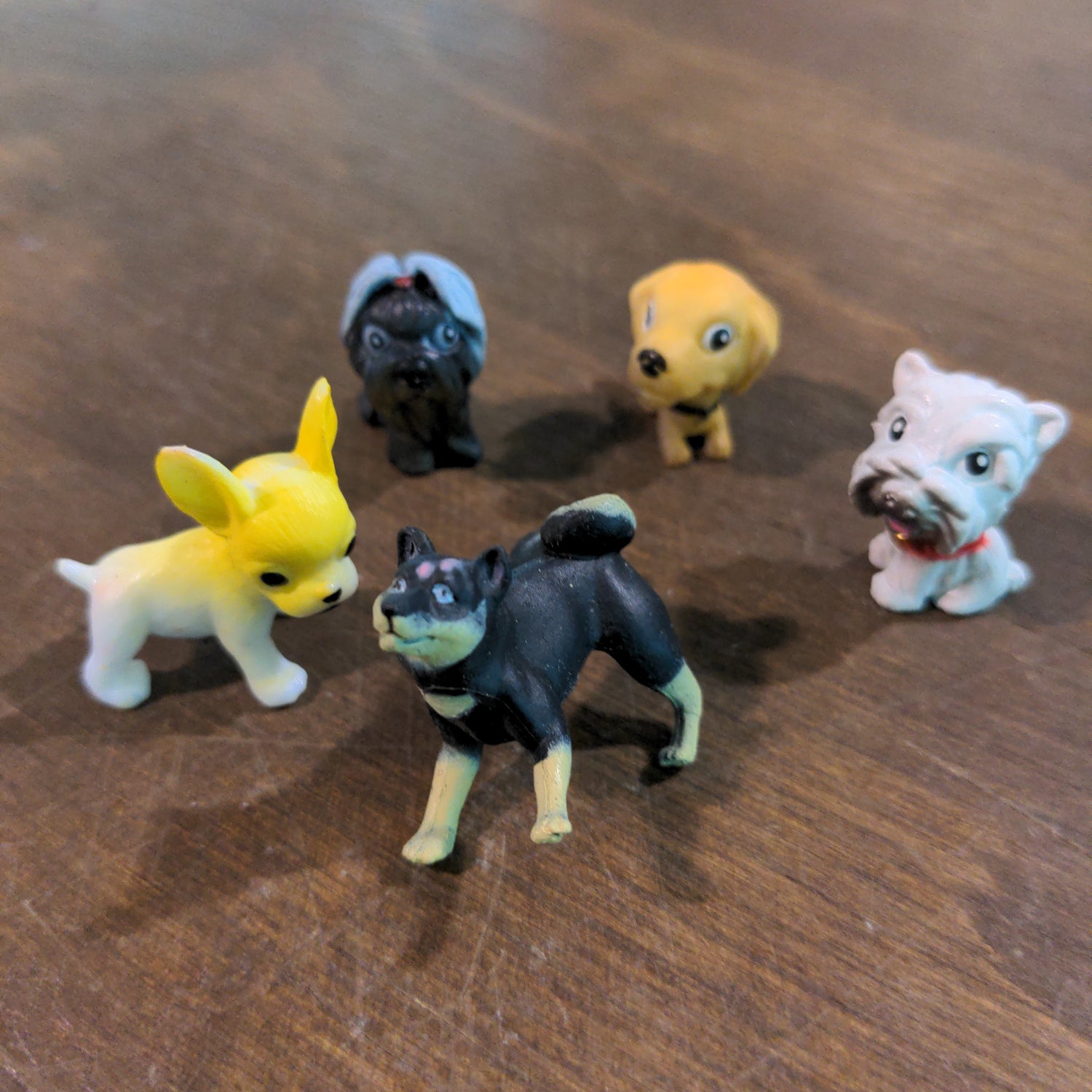 Assorted plastic dog figure - Urban Sprouts
