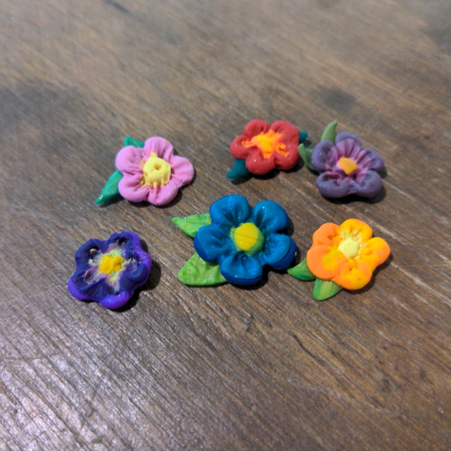 Little clay flowers assorted - Urban Sprouts