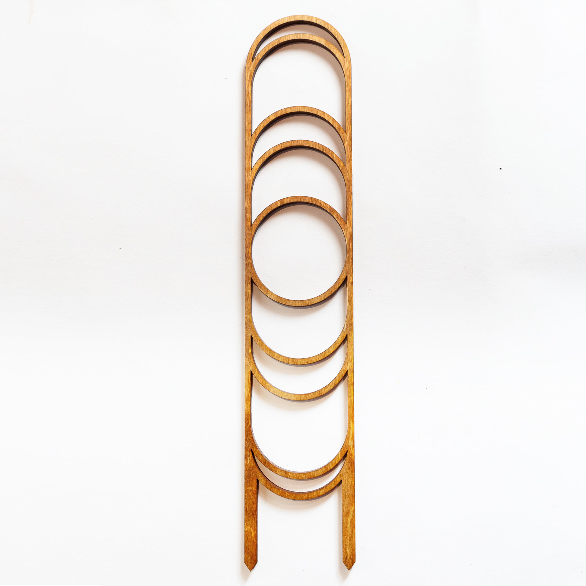 18" Walnut Moon Phase Trellis - Urban Sprouts