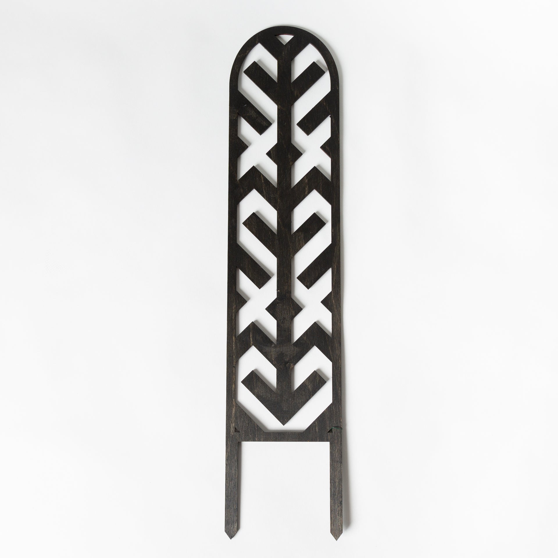 Arrow Lattice Mini Trellis (Black) - Urban Sprouts