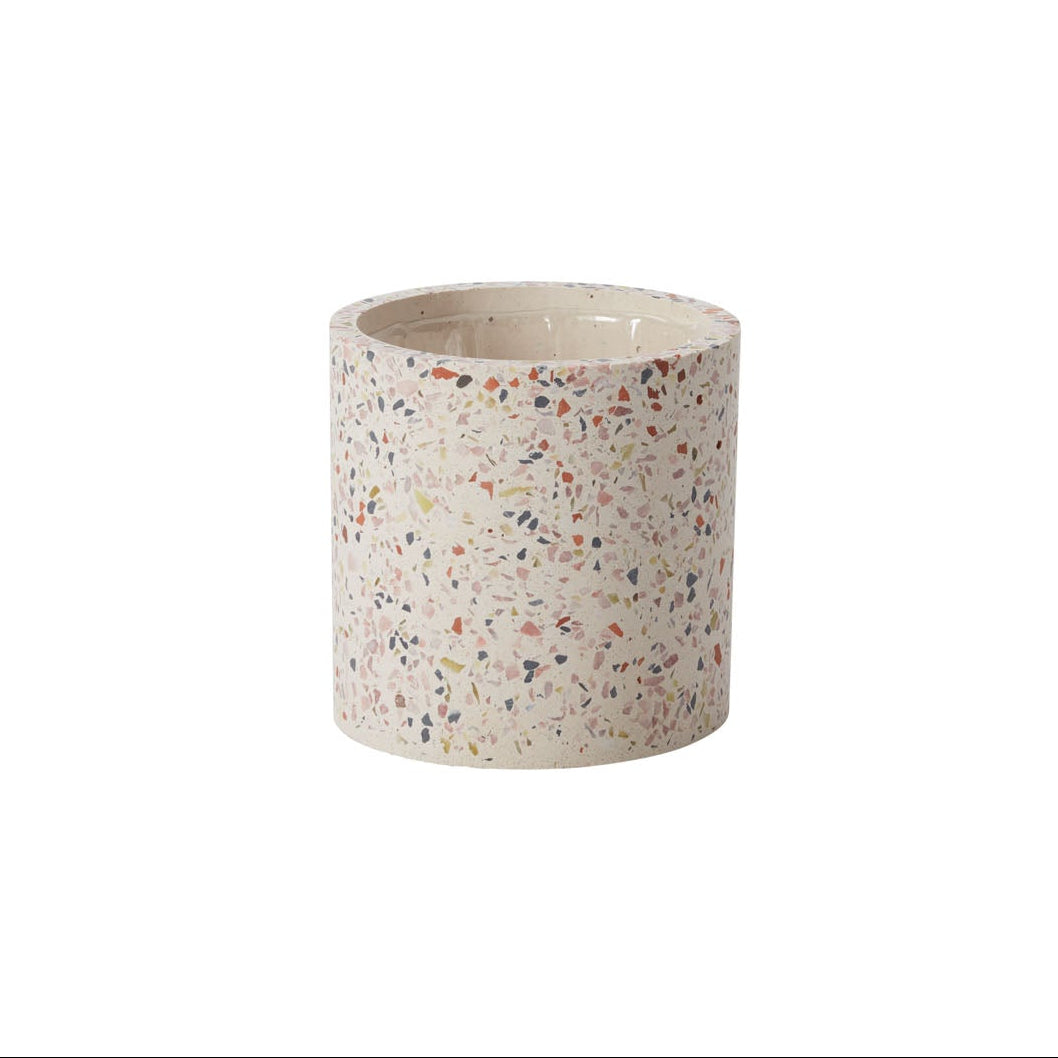 3" Terrazzo Cylinder Planter