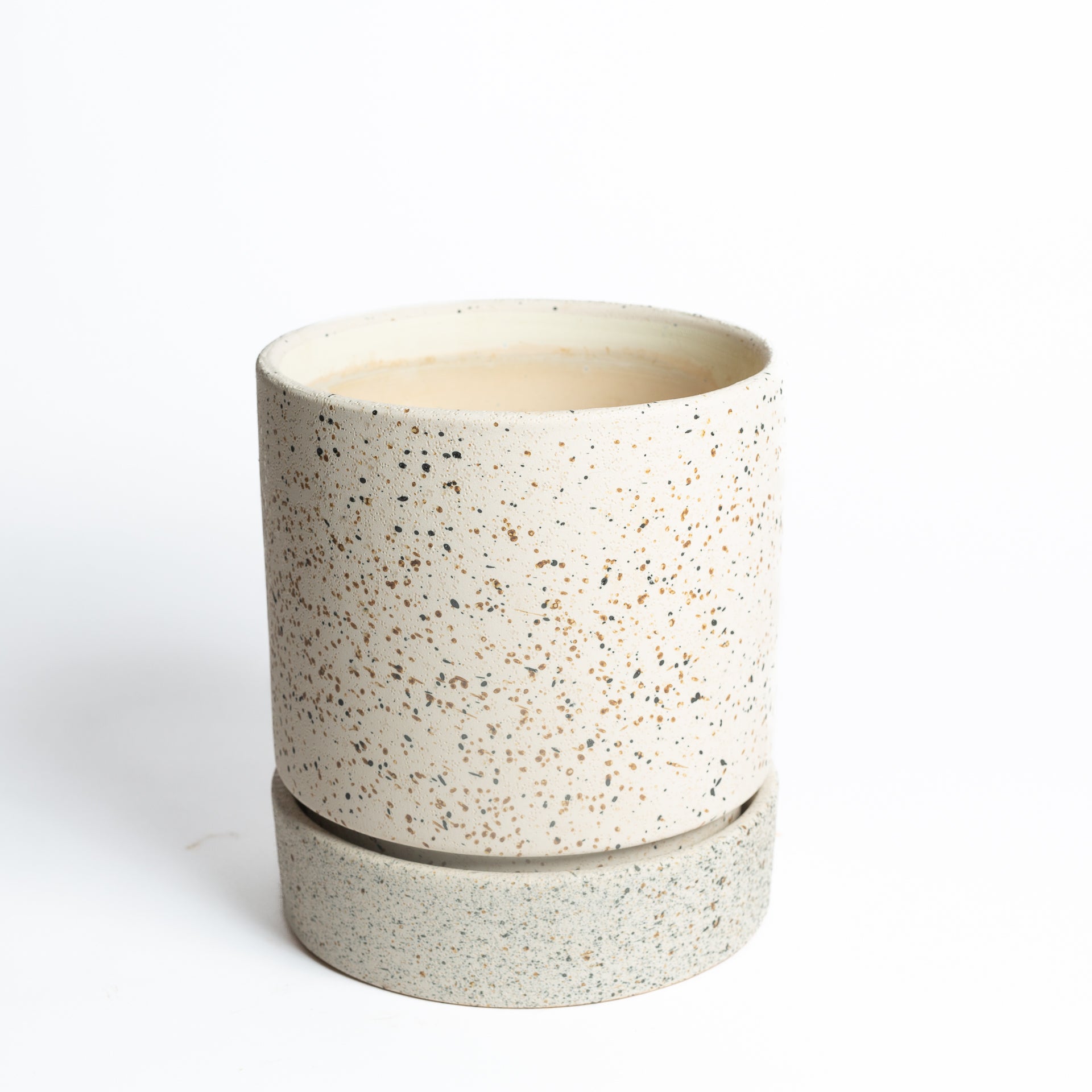 6.75" Cream Tall Nisha Planter Set - Urban Sprouts