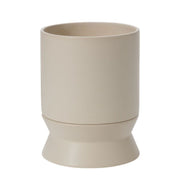 5.25" White Fit and Flared Saucer Planter Set - Urban Sprouts