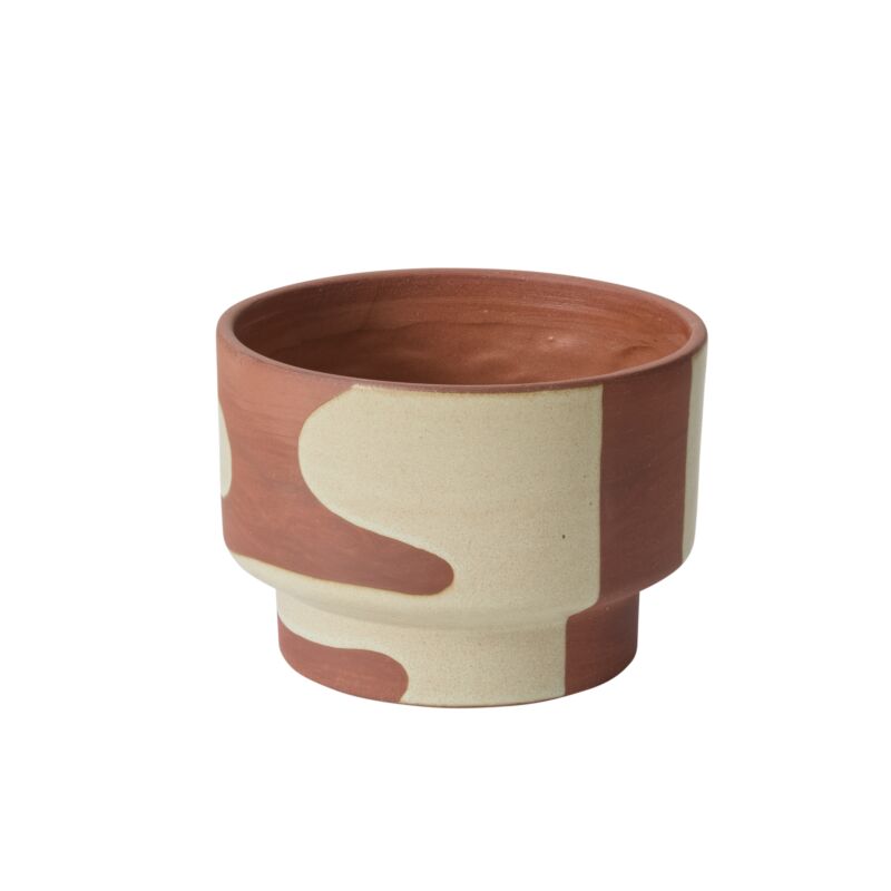 7" Cream Shanti Planter - Urban Sprouts