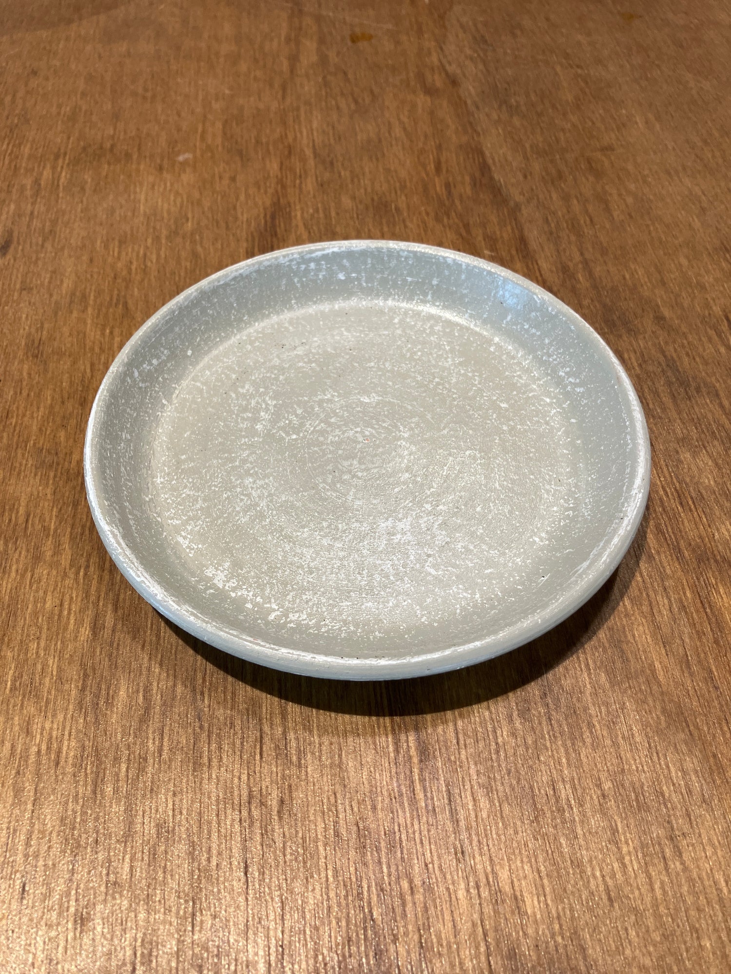 Dish Saucer 5” Gray