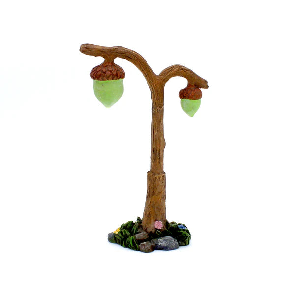 Acorn Lamp Post Figurine - Urban Sprouts