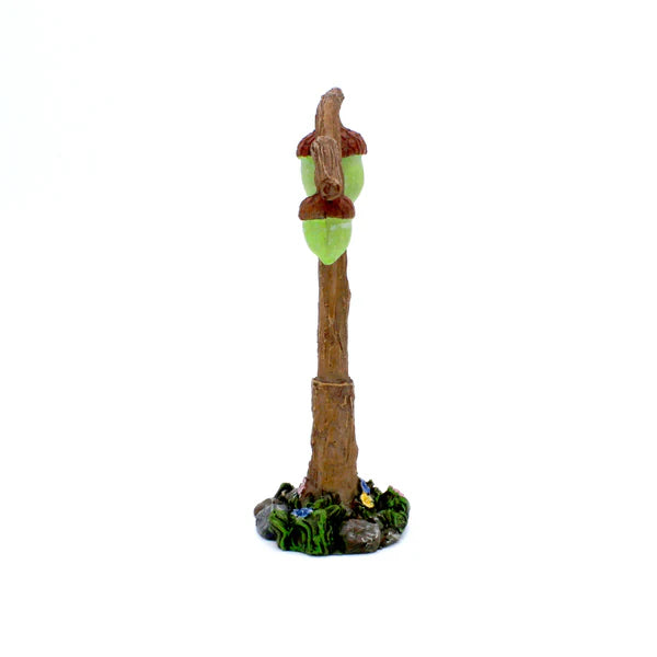 Acorn Lamp Post Figurine - Urban Sprouts