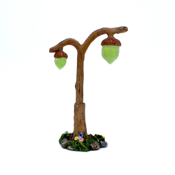 Acorn Lamp Post Figurine - Urban Sprouts