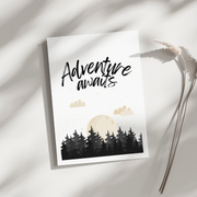 Adventure Awaits - Blank Greeting Card - Urban Sprouts