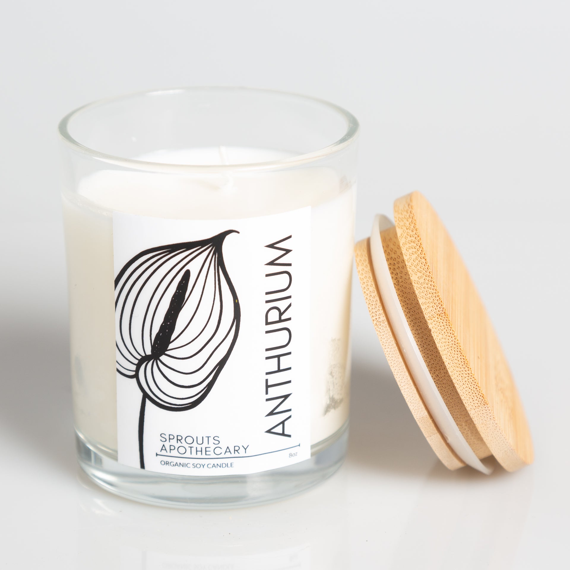 Anthurium - Sprouts Apothecary Soy Candle - Urban Sprouts