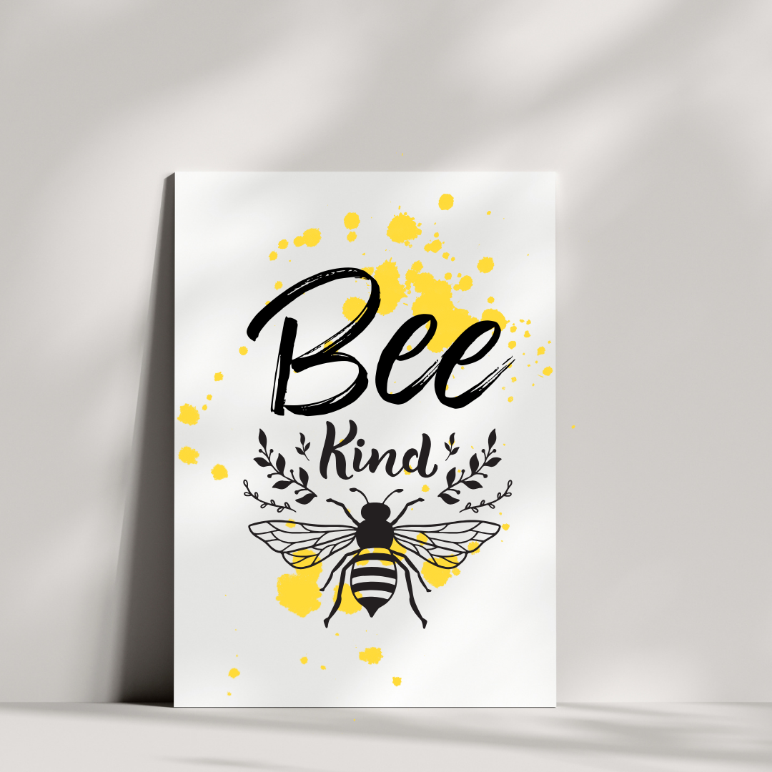 Bee Kind - Blank Greeting Card - Urban Sprouts