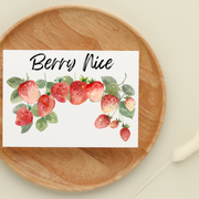 Berry Nice - Blank Greeting Card - Urban Sprouts