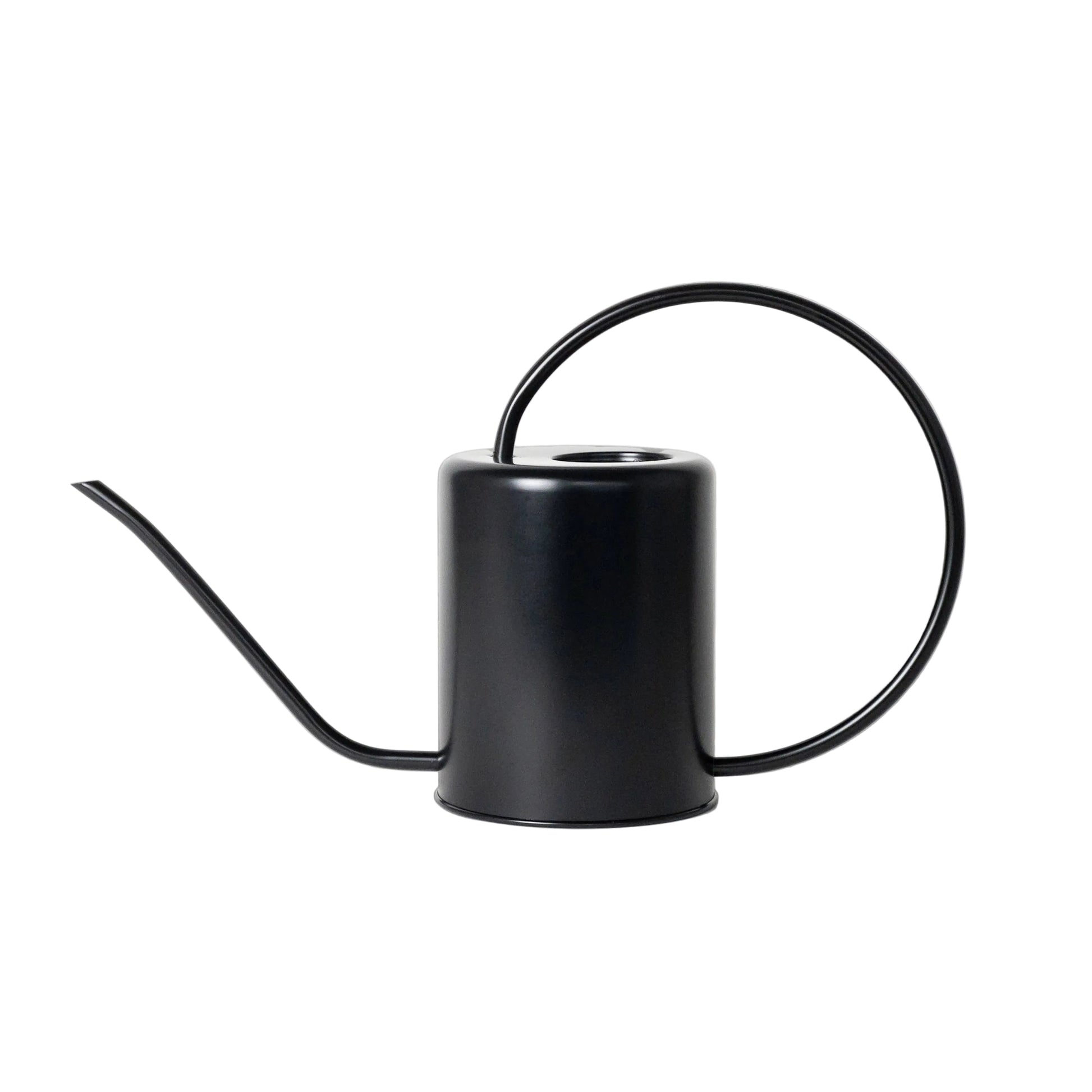Black 2L Stainless Steel Watering Can - Urban Sprouts