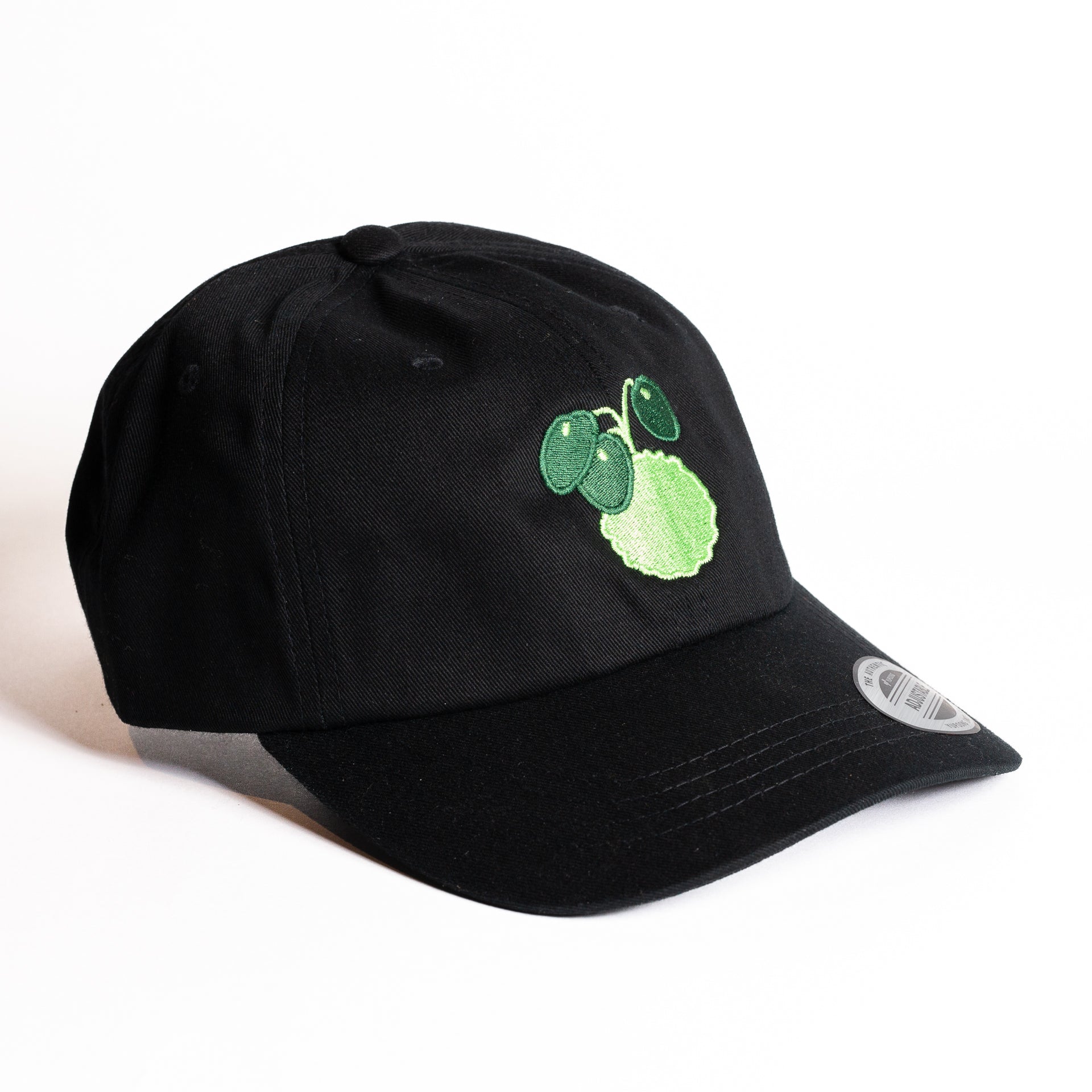 Black Urban Sprouts Adjustable Cap - Kokedama Design