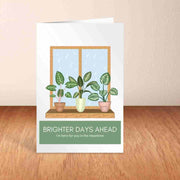 Brighter Days Ahead - Blank Greeting Card - Urban Sprouts