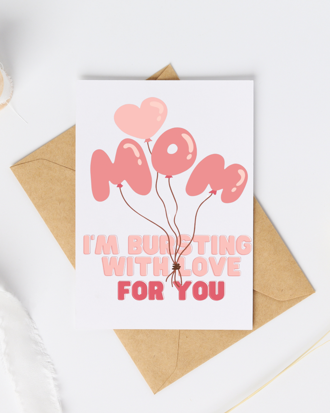Bursting with Love - Blank Greeting Card - Urban Sprouts