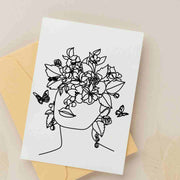 Butterfly Bouquet - Blank Greeting Card - Urban Sprouts