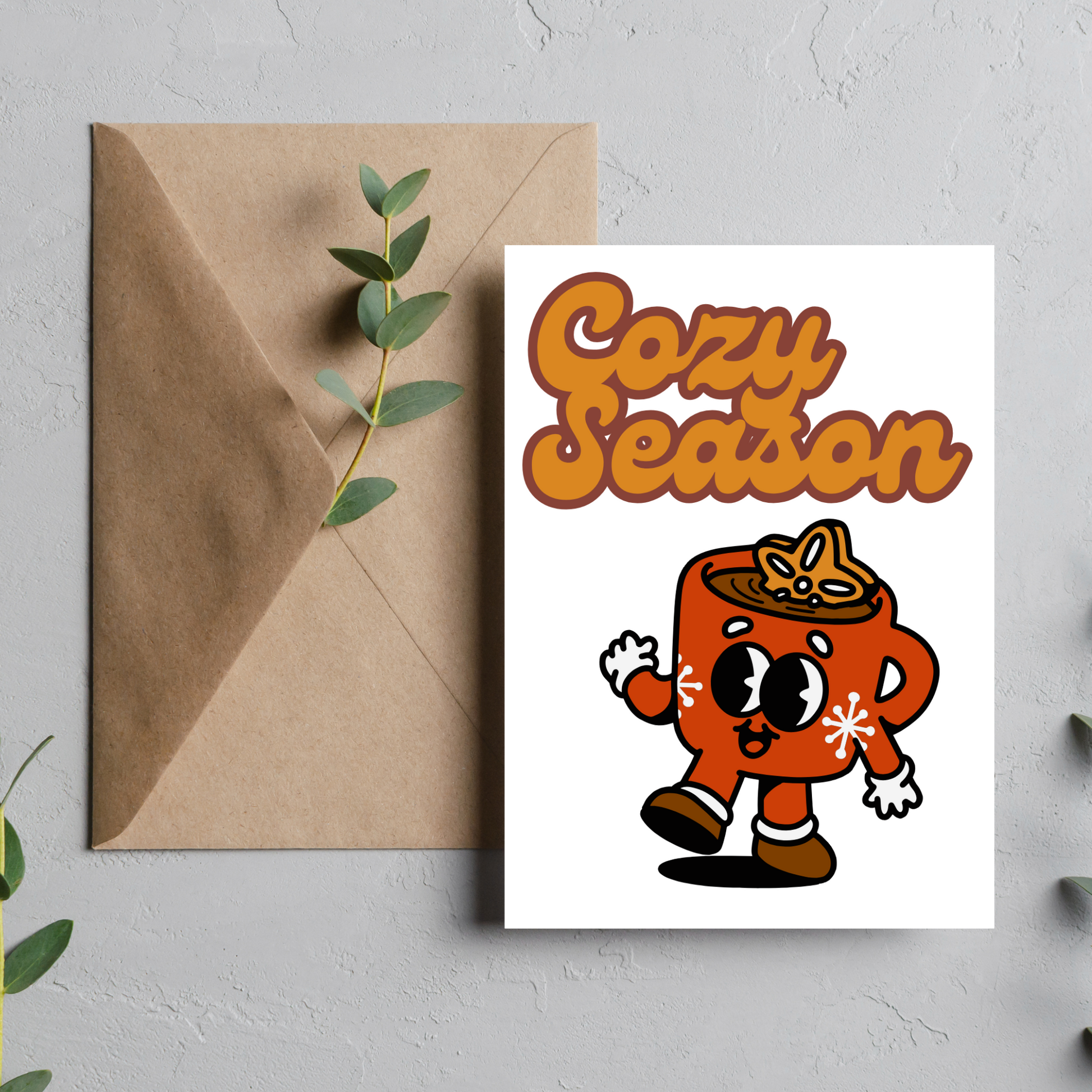 Cozy Season - Blank Greeting Card - Urban Sprouts
