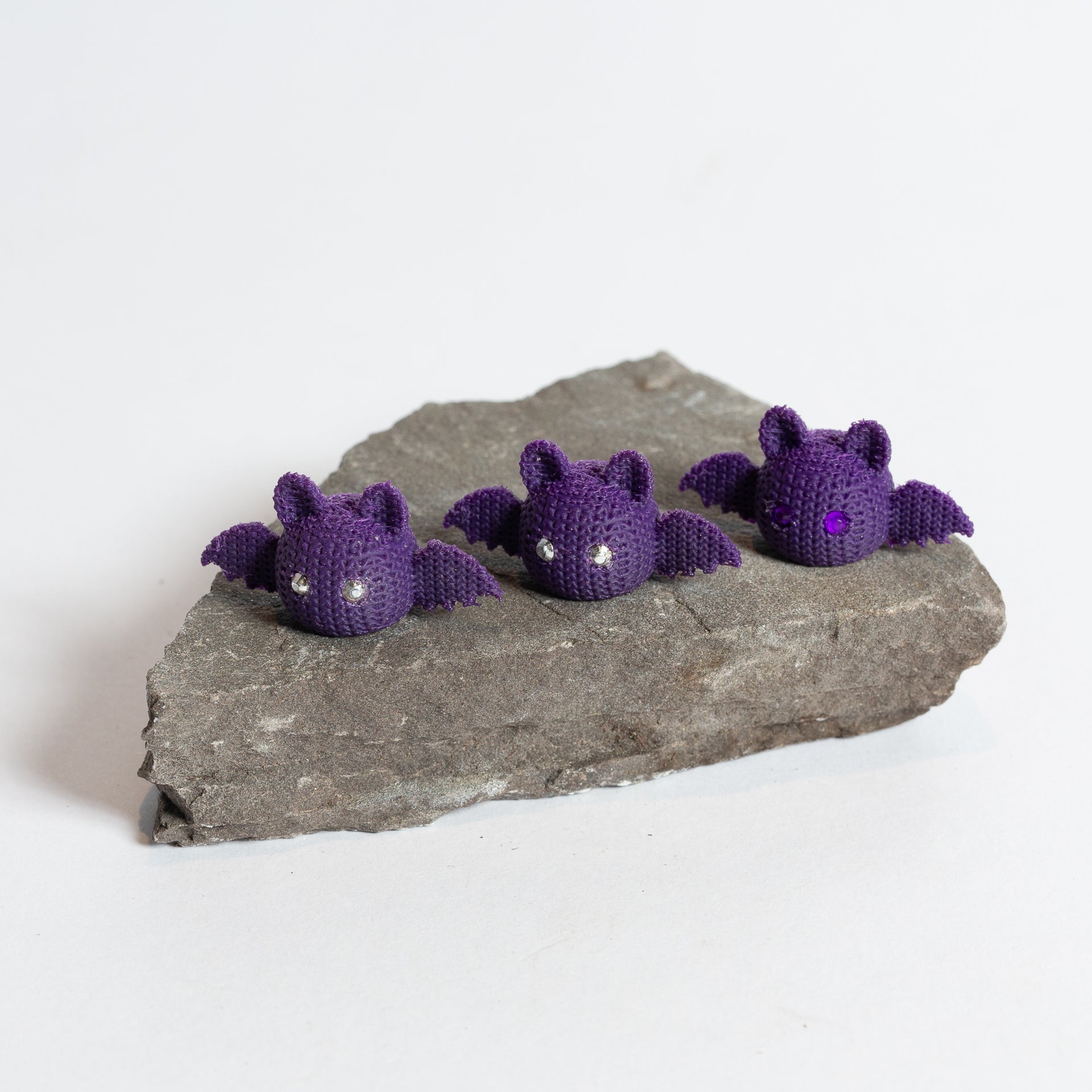 Crystal-Eye Knitted Bat - Urban Sprouts