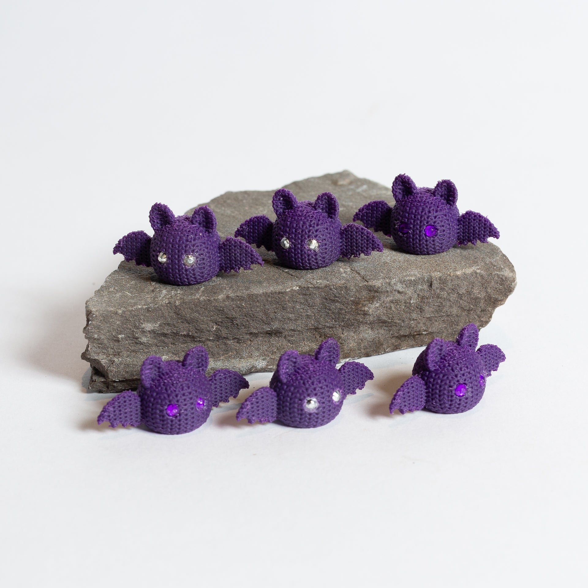 Crystal-Eye Knitted Bat - Urban Sprouts