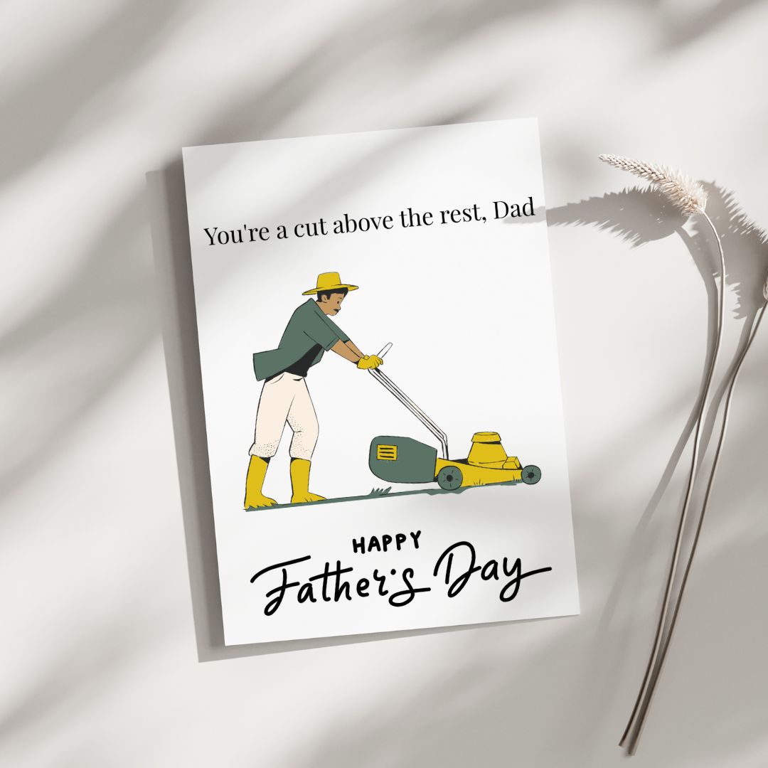 Cut Above the Rest - Blank Greeting Card - Urban Sprouts