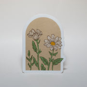 Daisy Archway Sticker