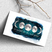 Excited for the Next Moon Phase - Blank Greeting Card - Urban Sprouts