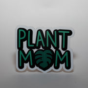 Green Plant Mom Monstera Sticker