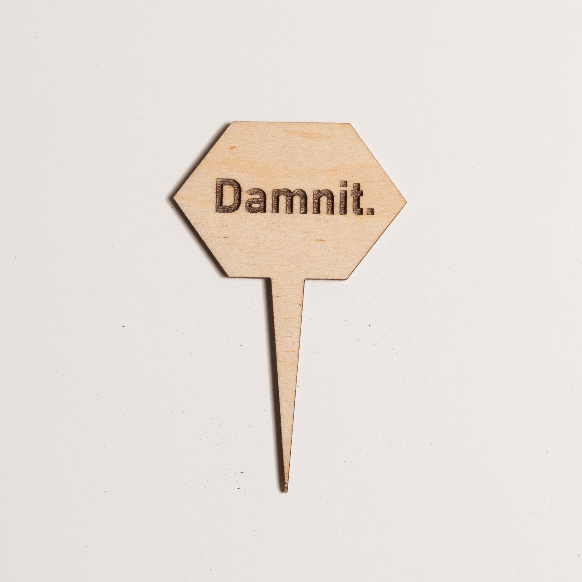 Mini Sign - Damnit - Urban Sprouts